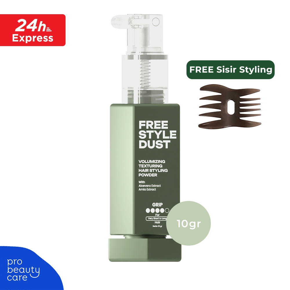 HairPro Freestyle Dust 2 in 1 - Hair Powder Styling & Volumizing Anti Lepek (10 gr)