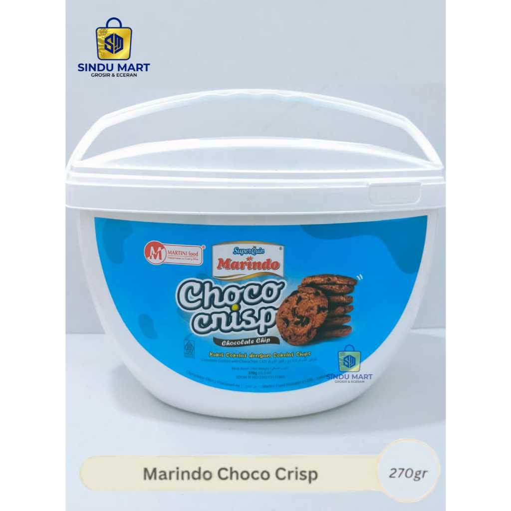 

Marindo choco chips cookies coklat netto 270g murah | shopee sindumart