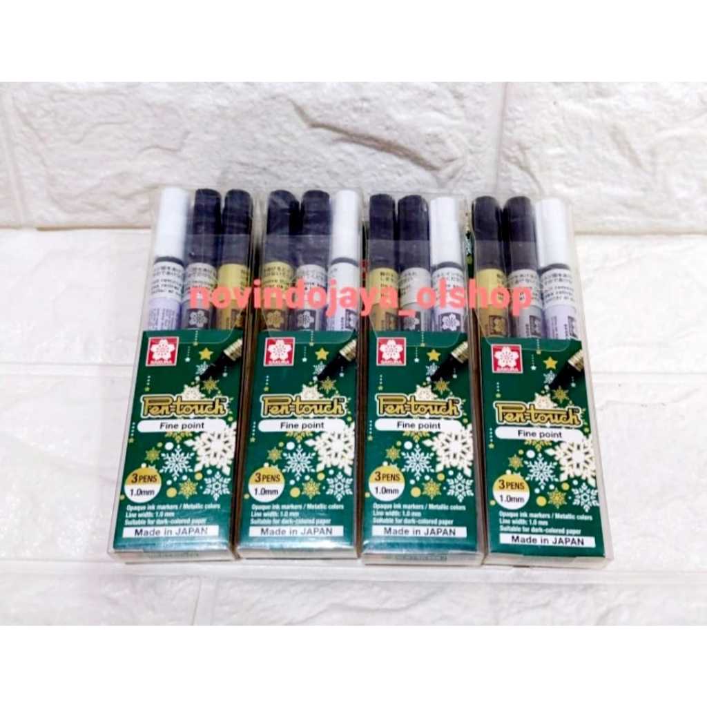 

SAKURA PEN TOUCH FINE POINT SET 3 TERMURAH