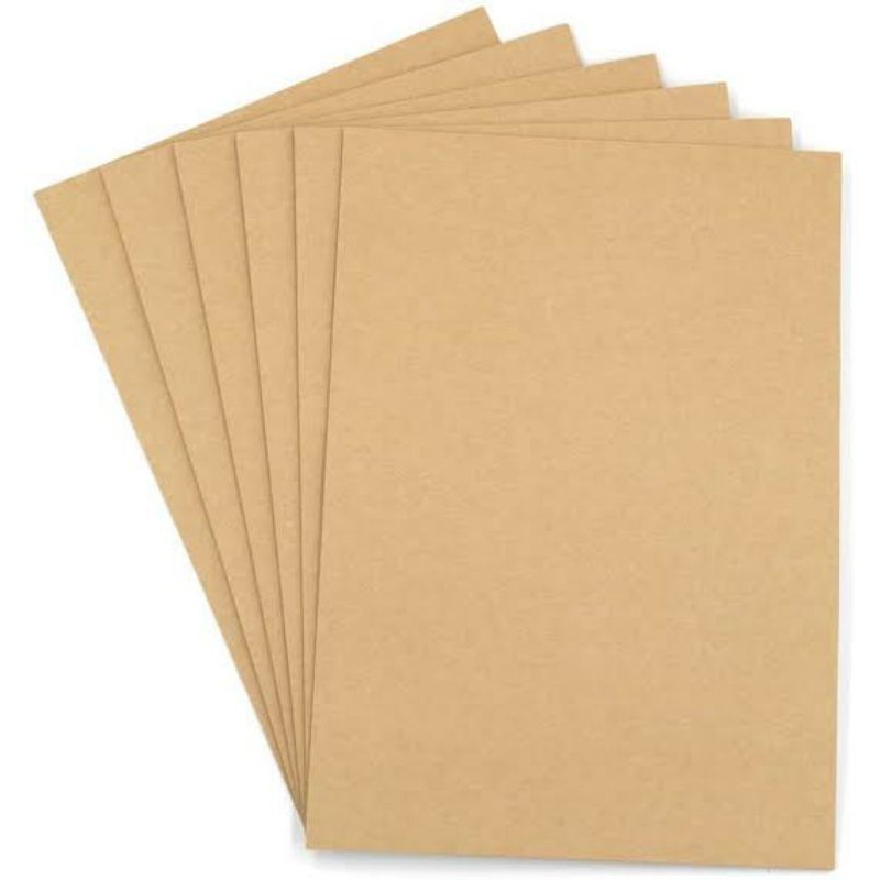 

100 lembar Kertas Kraft Coklat 80gsm/Kertas Samson Kraft