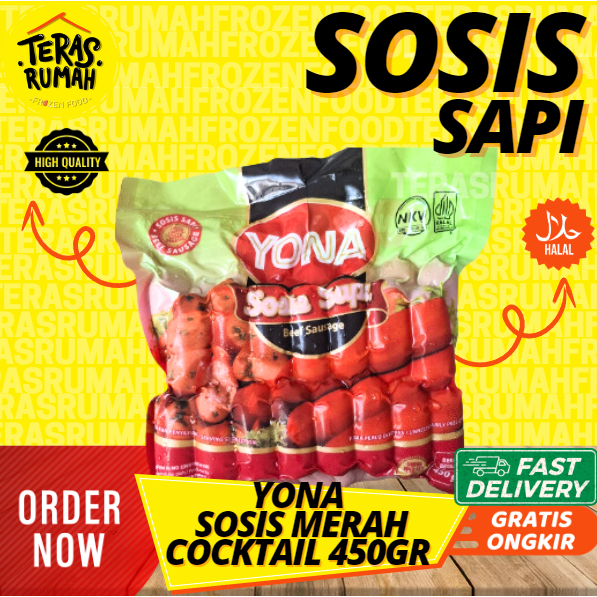 

YONA SOSIS SAPI MERAH SERBAGUNA COCKTAIL SOSIS KECIL 450gr