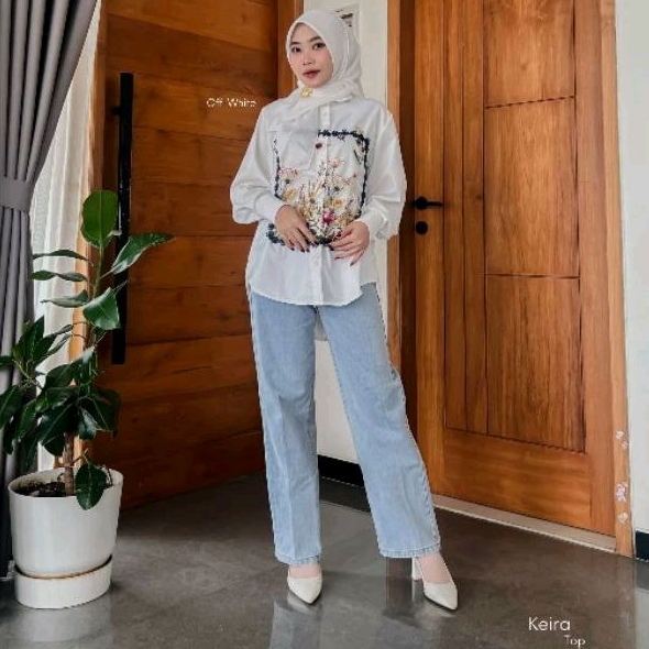 DYN - Keira Top DYN BASIC Atasan Kemeja Wanita Premium DYN CLOTHINGLINE