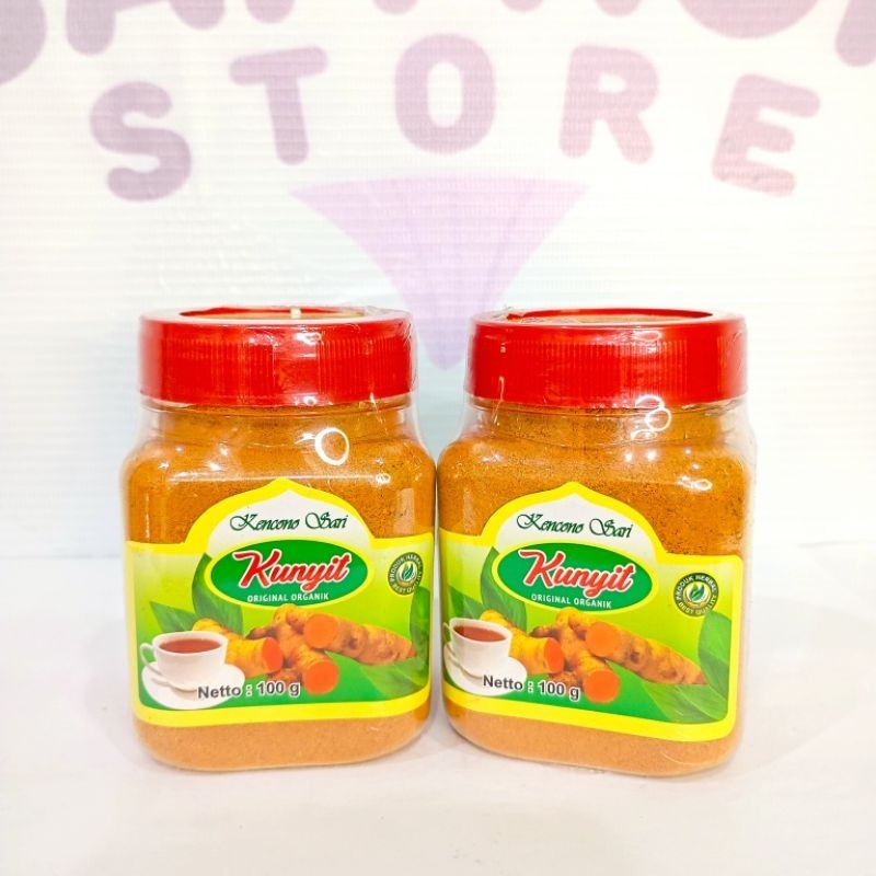 

Kunyit Bubuk Original Organik 100Gram Kencono Sari