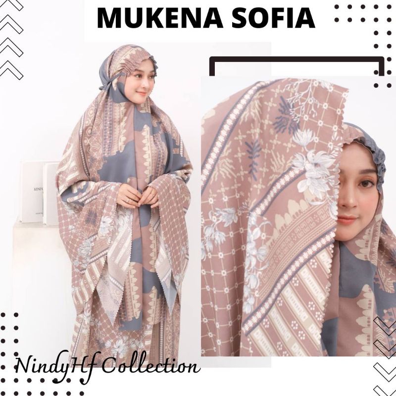 MUKENA SOFIA/MUKENA MODEL BARU/MUKENA HARI RAYA
