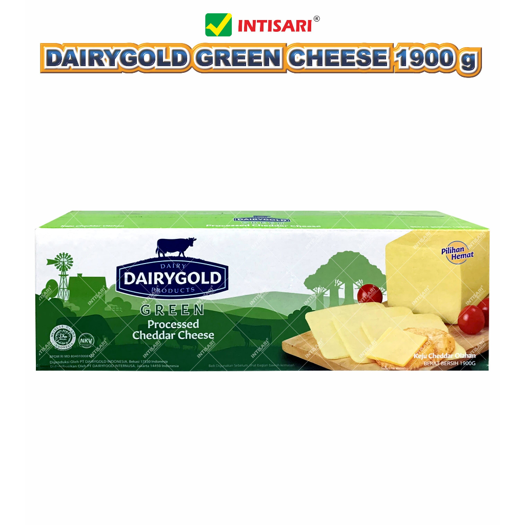 

DAIRYGOLD GREEN CHEDDAR CHEESE 1900 G