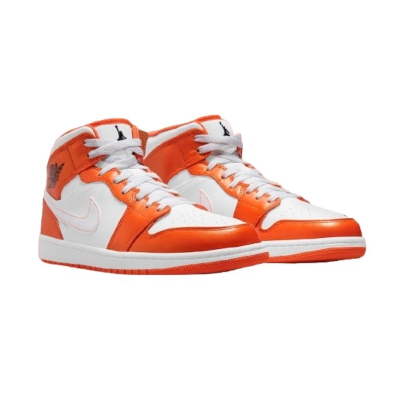 Air Jordan 1 Mid Metallic Orange (Original 100%)