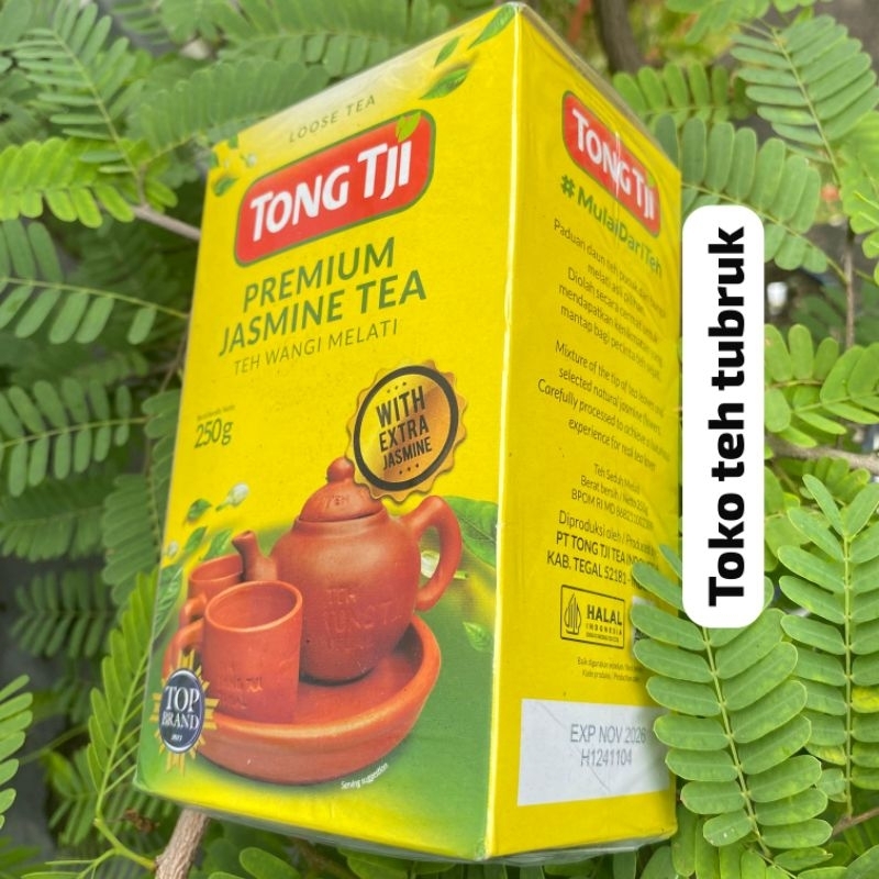 

Tong Tji Premium Jasmine Tea Te Wangi Melati 250gr - Teh Tabur