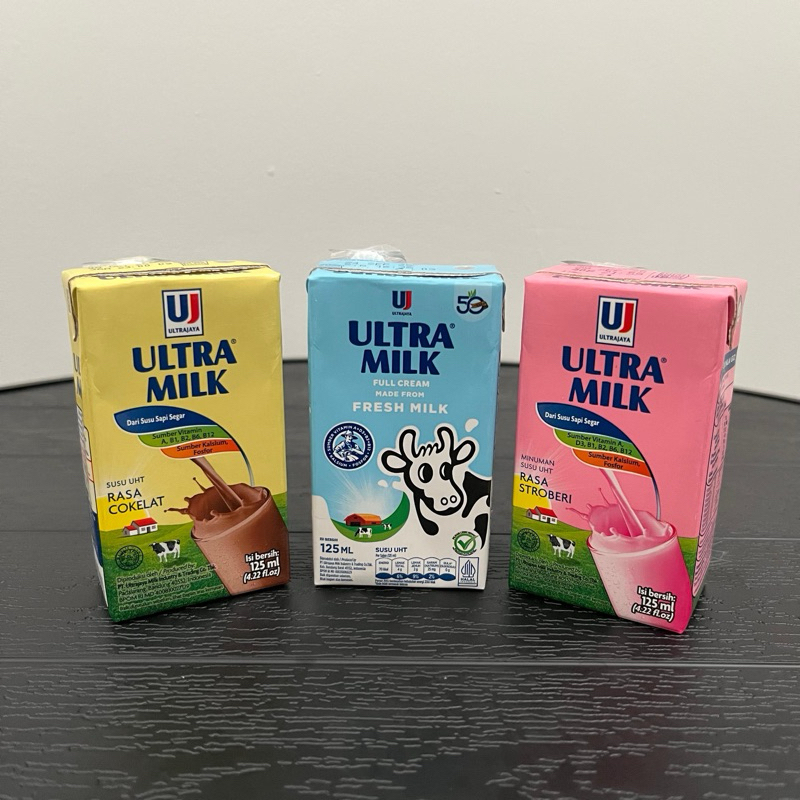 

Susu UHT Ultra Milk 125ml