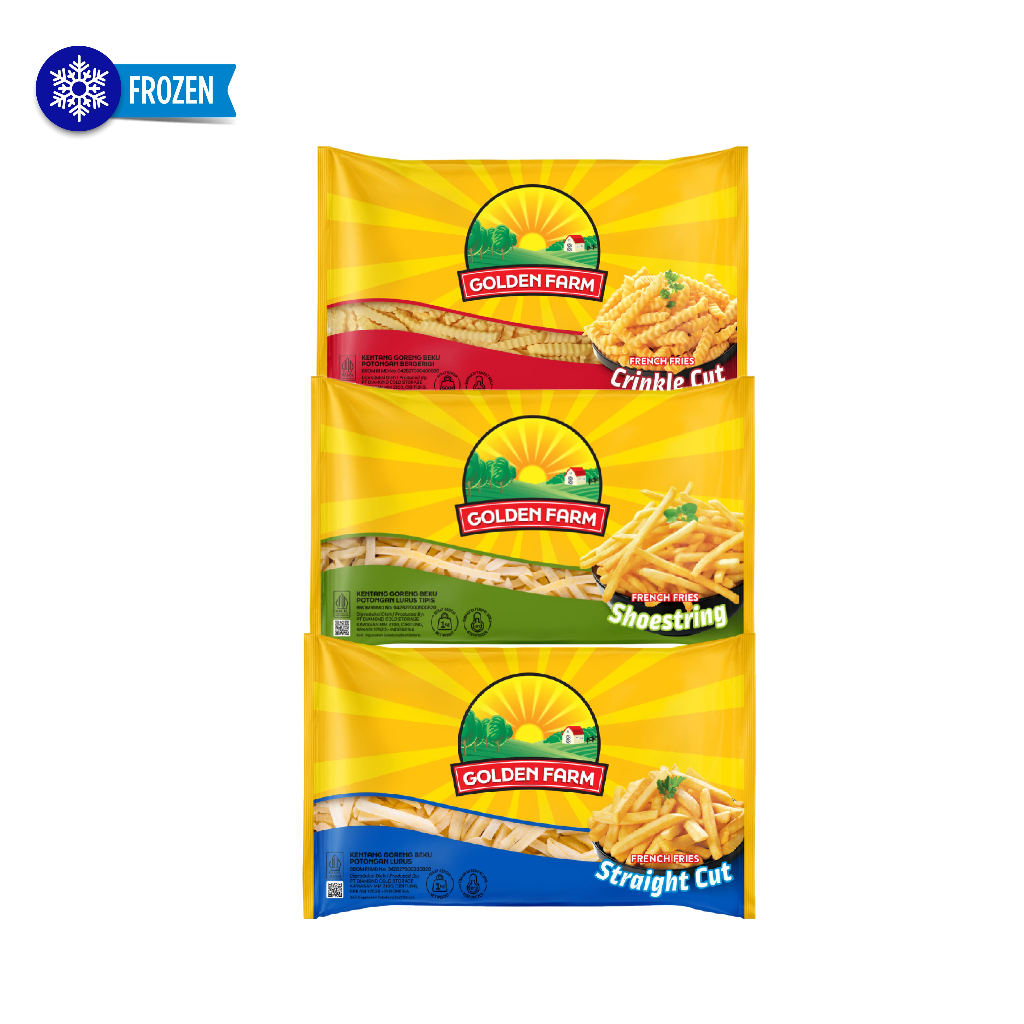 

GOLDENFARM FRENCH FRIES 1 KG