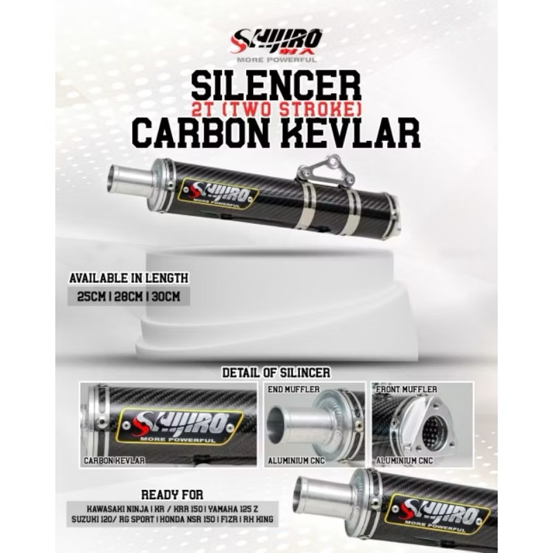 SILENCER SHIJIRO NINJA R SS RR ORIGINAL