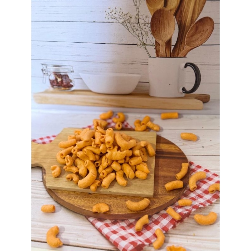 

MAKARONI GORNEG "MEC RONI" RENYAH DAN GURIH - 1 PACK ISI 10 PCS