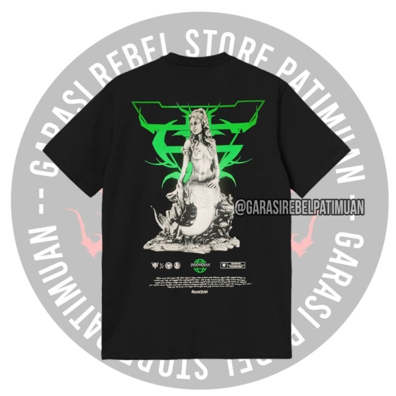 ORIGINAL TSHIRT ATLANTIS GOTHIC METAL KAOS DISTRO METAL BAJU KASUAL OVERSIZE