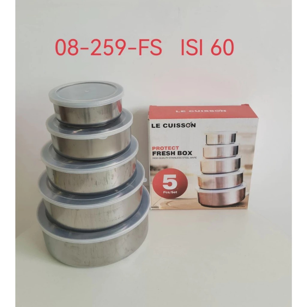 Rantang Susun Stainless - Rantang Beranak Stainless - Rantang Susun Makanan 5in1 - Set Rantang Susun