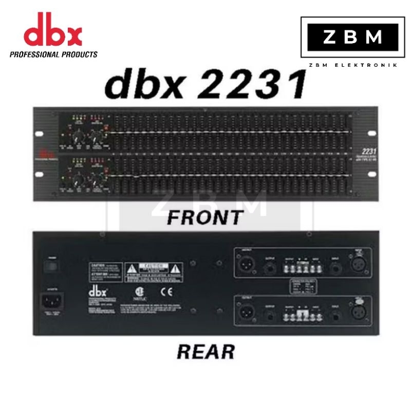 Equalizer dbx 2231 / dbx2231