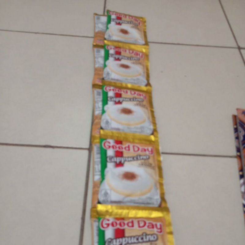 

good day cappucino isi 10 renceng