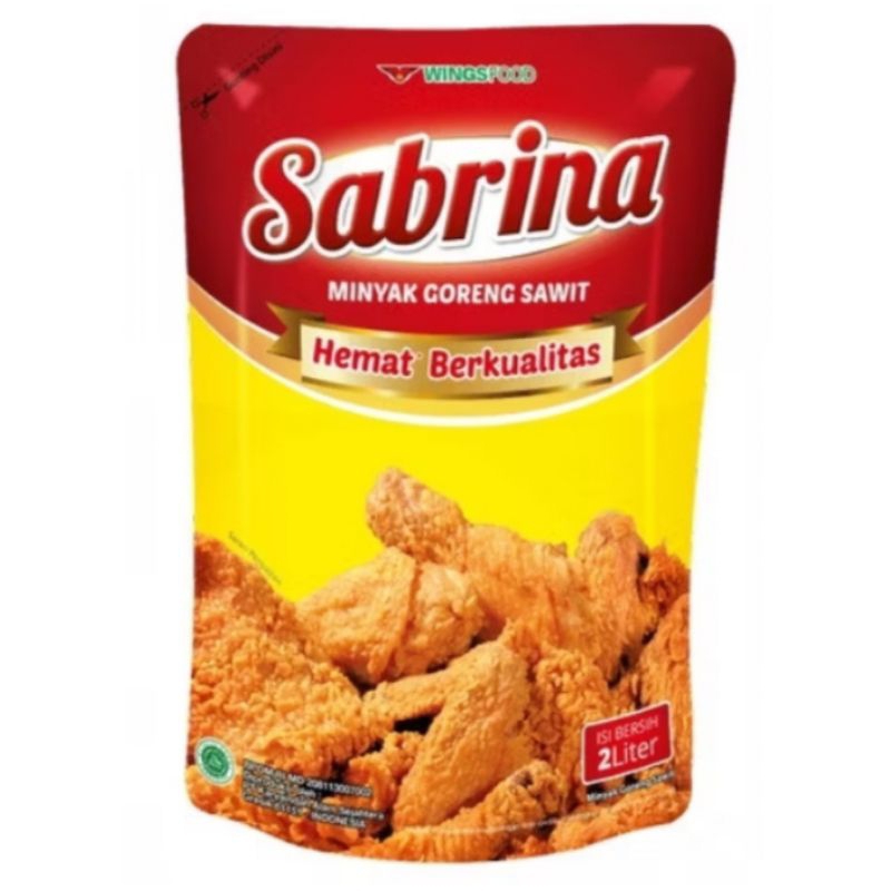 

Minyak Goreng Sabrina 2 Liter.
