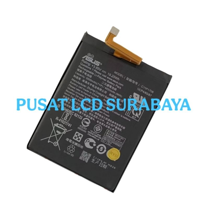 BATERAI ASUS ZENFONE MAX PRO M1 / MAX PRO M2 / C11P1706 - ORI