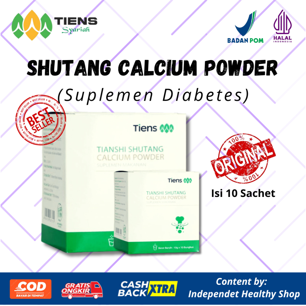 

SUSU LABU CHINA UNTUK DIABETES ORIGINAL HERBAL TCM FITOFARMAKA SHUTANG CALSIUM POWDER ORIGINAL