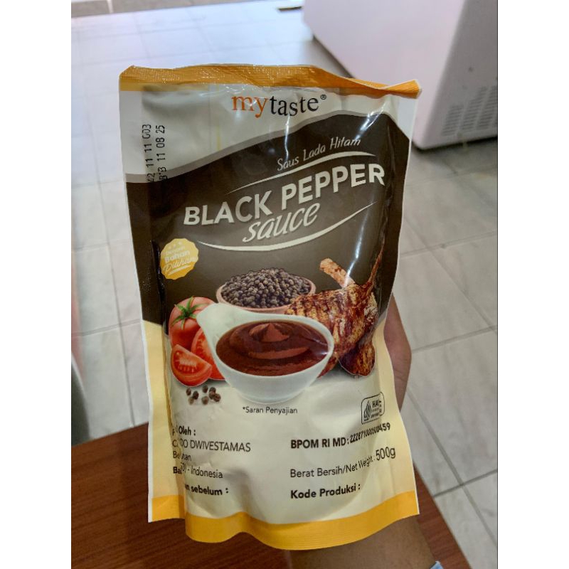 

SAUCE MY TASTE BLACKPEPPER