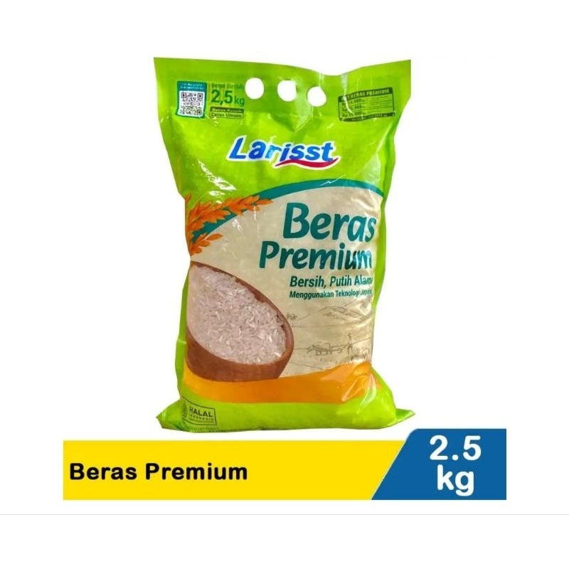 

LARISST BERAS PREMIUM 2,5KG||BERAS ZAKAT