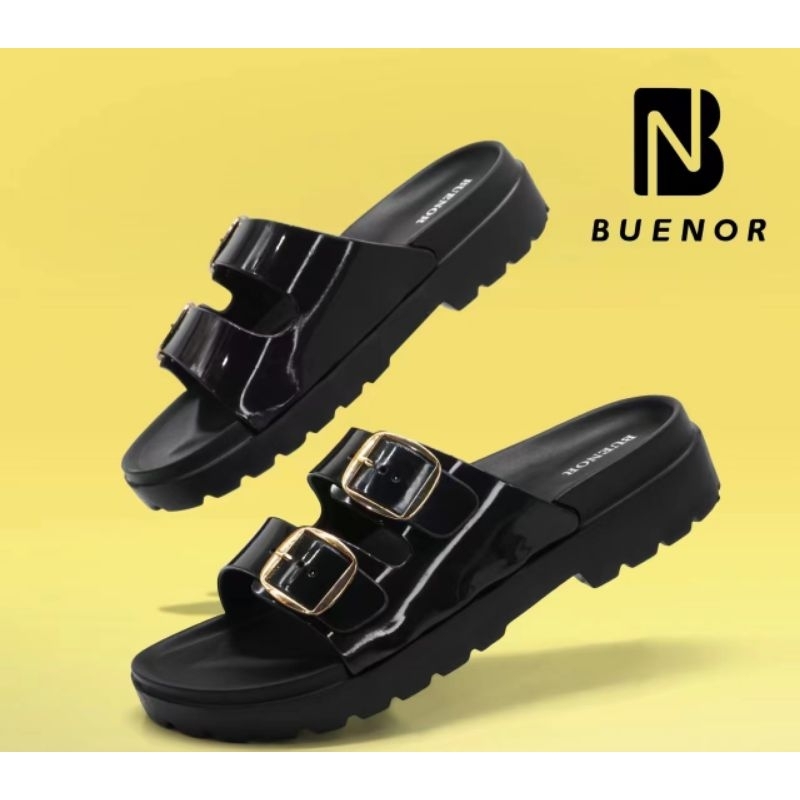 Buenor Sandal Hitam Wanita
