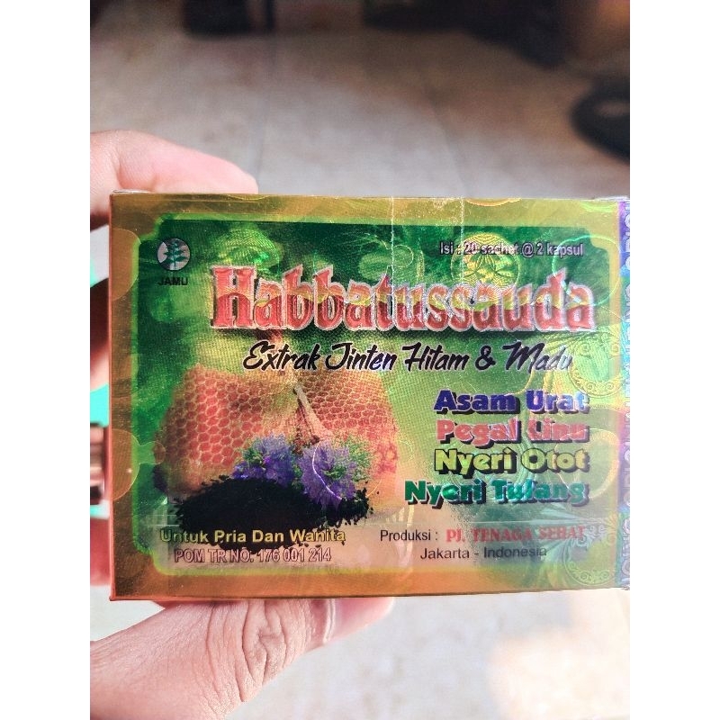 

kapsul herbal Habbatussauda