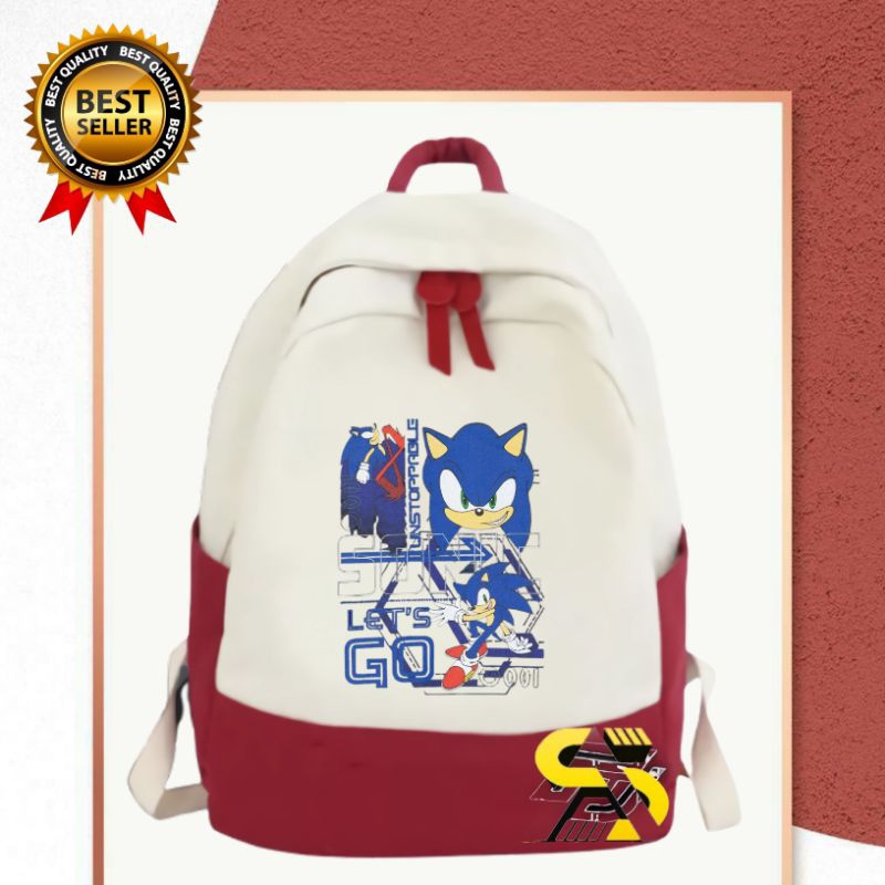 TAS RANSEL ANAK SONIC