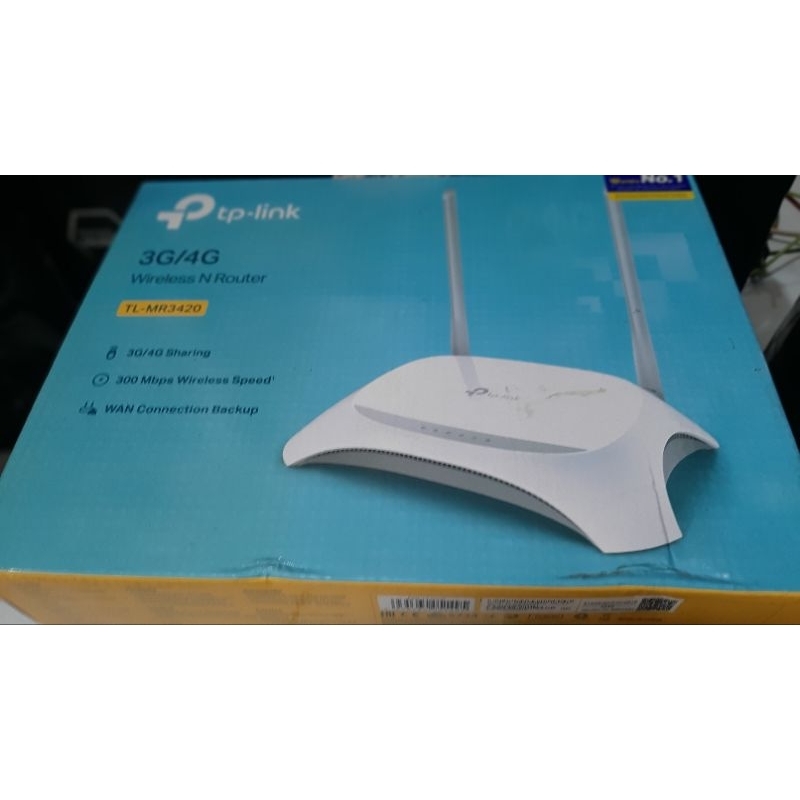router wireless Tp link bekas 3G/ 4G modem
