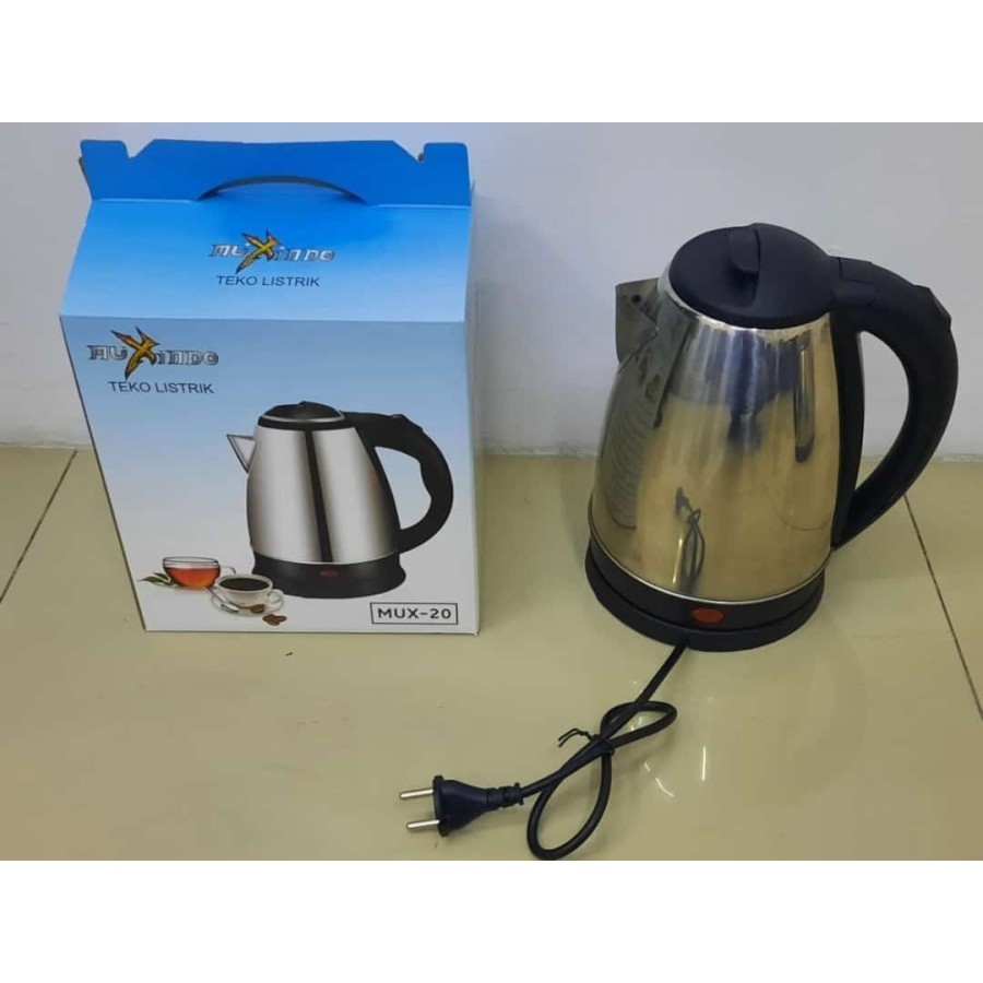 teko listrik stainless 1,8 liter/ketel listrik 1'8liter