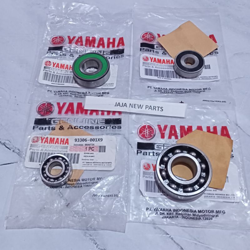 Bearing laher Bering Laher Rasio mesin Yamaha F1ZR FORCE 1 FIZR F1 ZR Bering Rasio 4pcs
