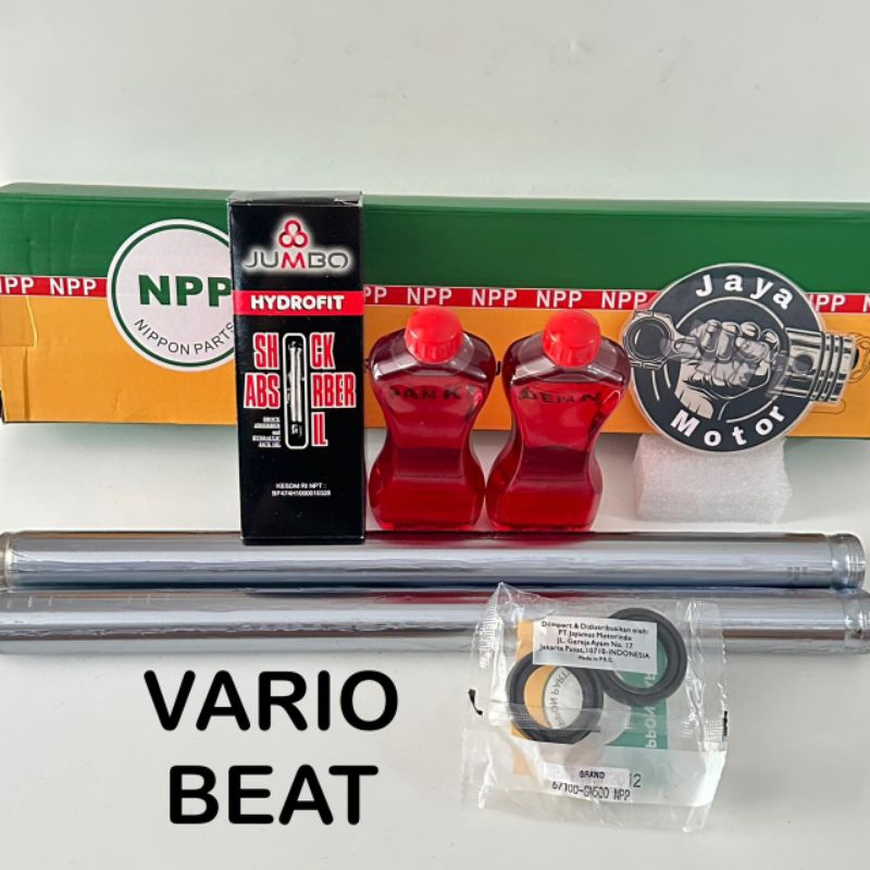 As shock sok depan Vario Karbu CBS Techno 110 Beat Karbu KVB Plus seal shock plus oli shock original