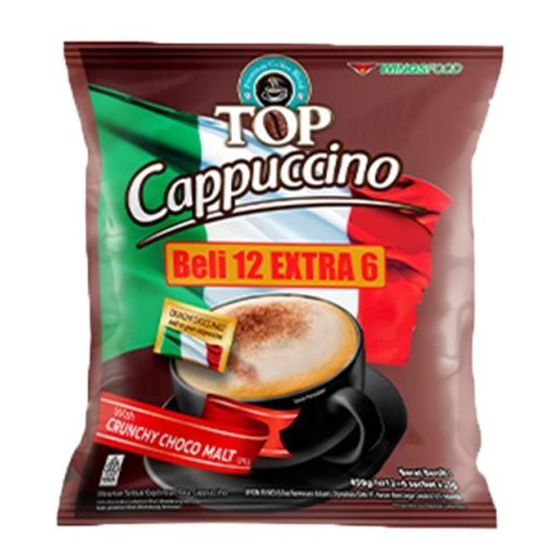 

TOP CAPPUCCINO 12+6 x 25gr