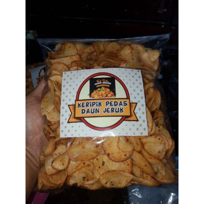 

keripik pedas daun jeruk