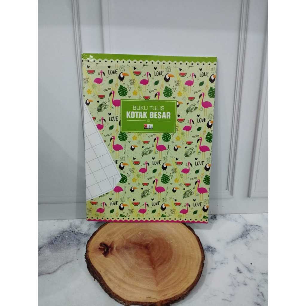 

(Per Pcs) Buku Kotak Besar Alfa Premium 38 Lembar