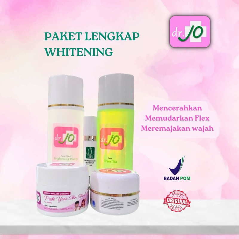 paket whitening dr jo