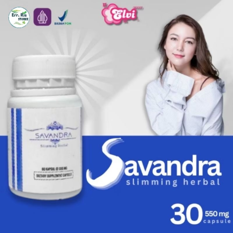 

SAVANDRA SLIMMING CAPSULE Menurunkan berat badan serta menjaga pola makan sehat HALAL dan BPOM.