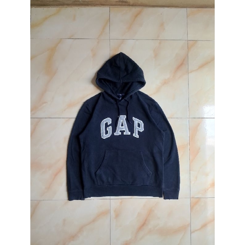 hoodie gap biru navy