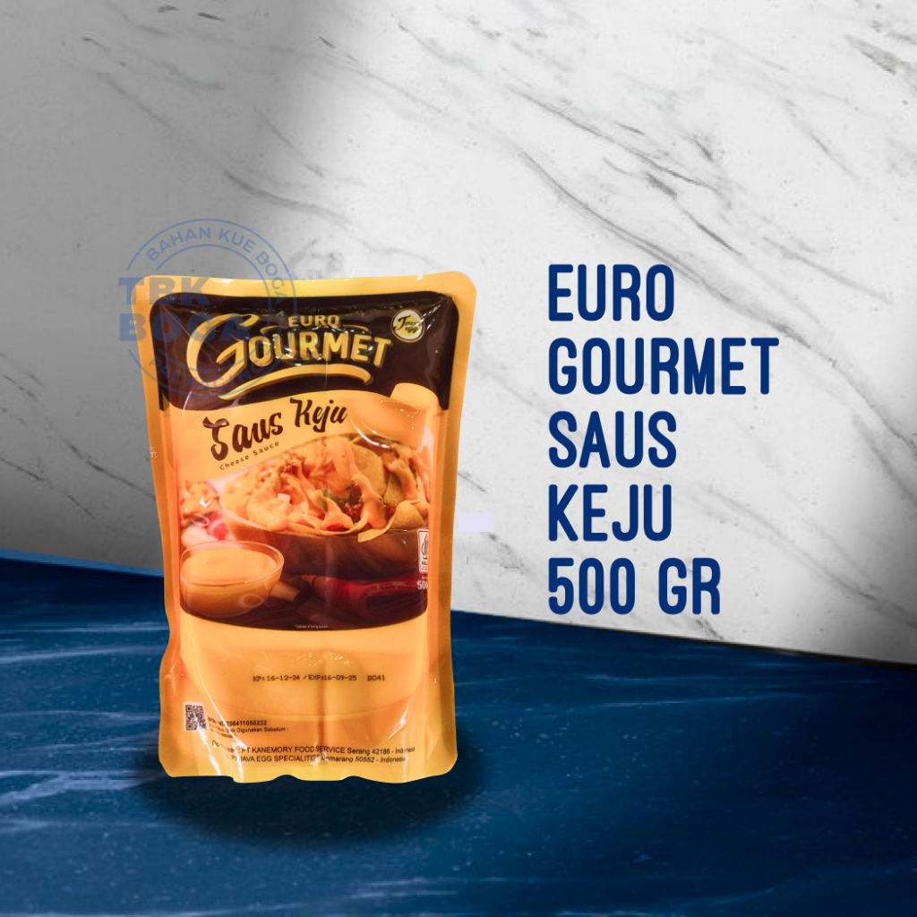 

Euro Gourmet Saus Keju ( 500 gr ) Cheese Sauce Topping Filling