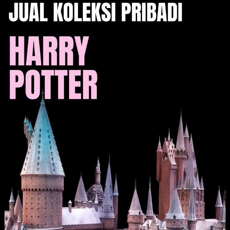 JUAL KOLEKSI PRIBADI EDISI HARRY POTTER