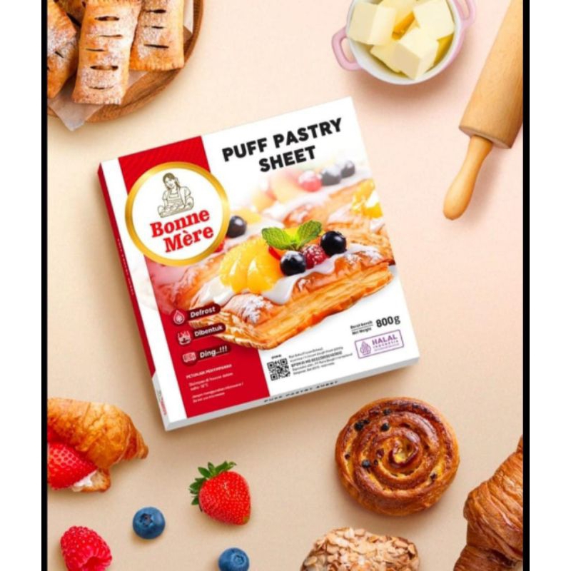 

Bonne Mere Puff Pastry Sheet 800g, PROMO‼️