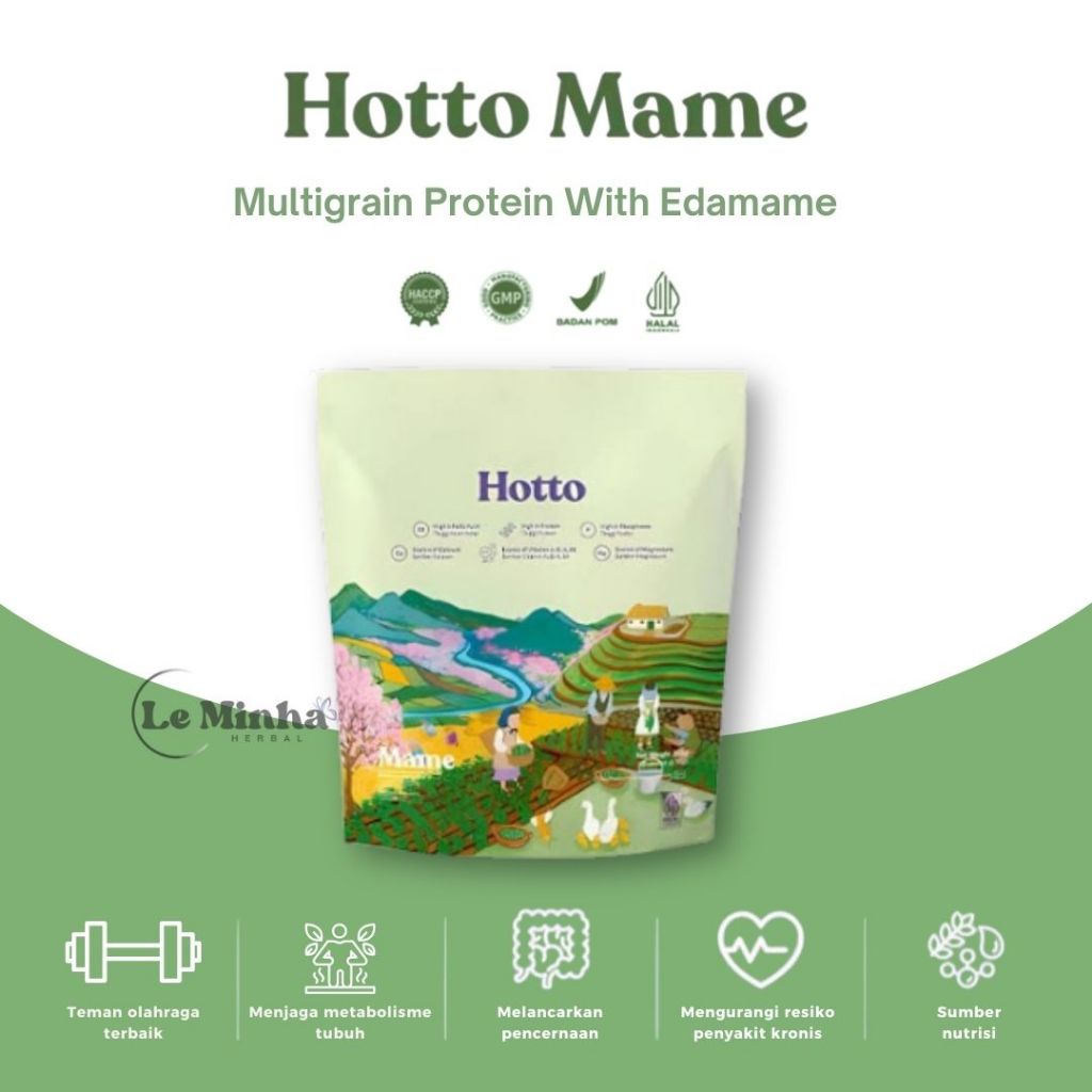 

Hotto Mame Protein Multigrain With Edamame