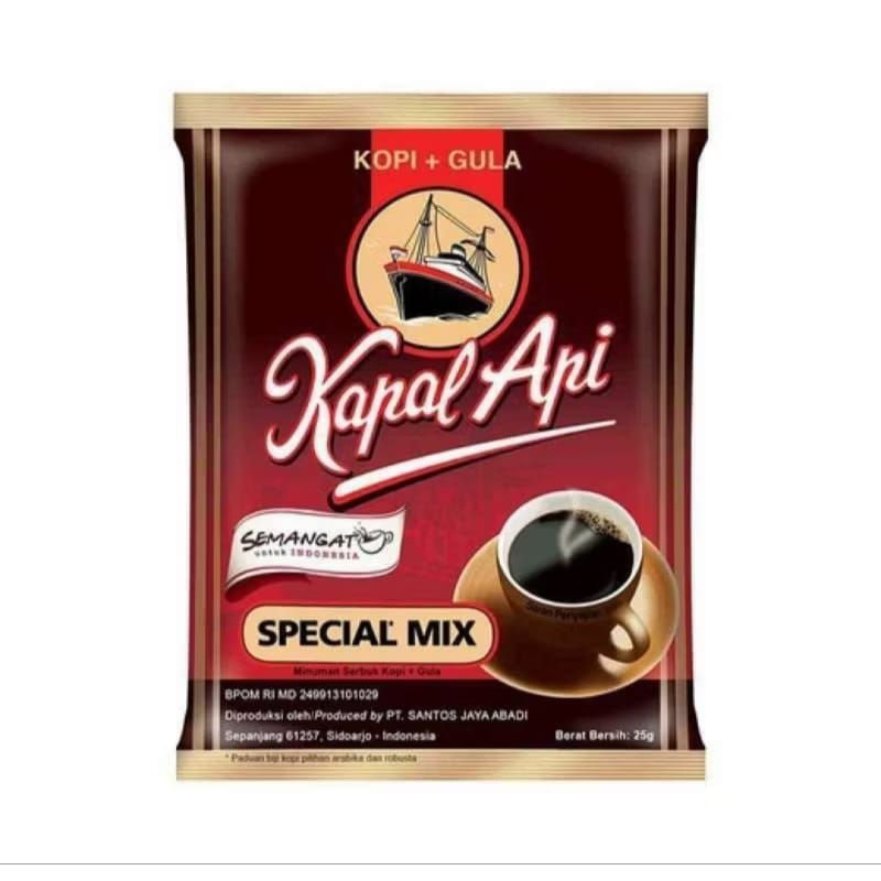 

Kopi kapal api spesial mix per 1 pcs