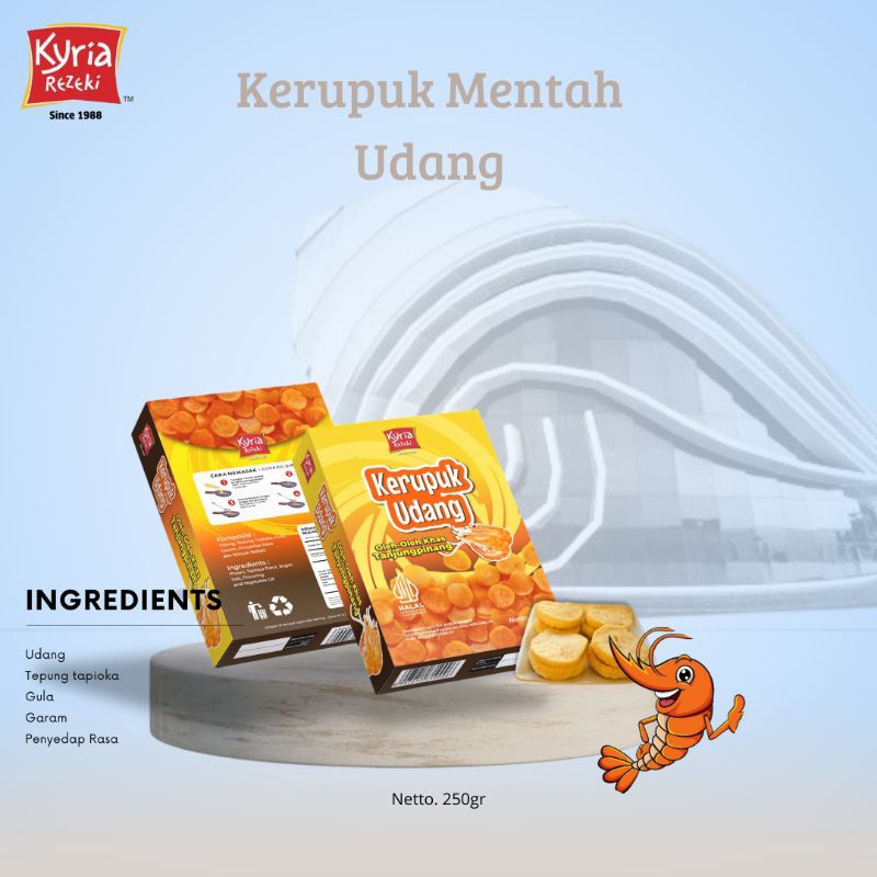

Kerupuk Mentah Udang 250gr