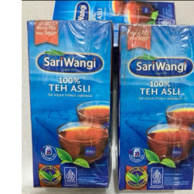 

3pcs TEH SARIWANGI KOTAK HARUM 200gr