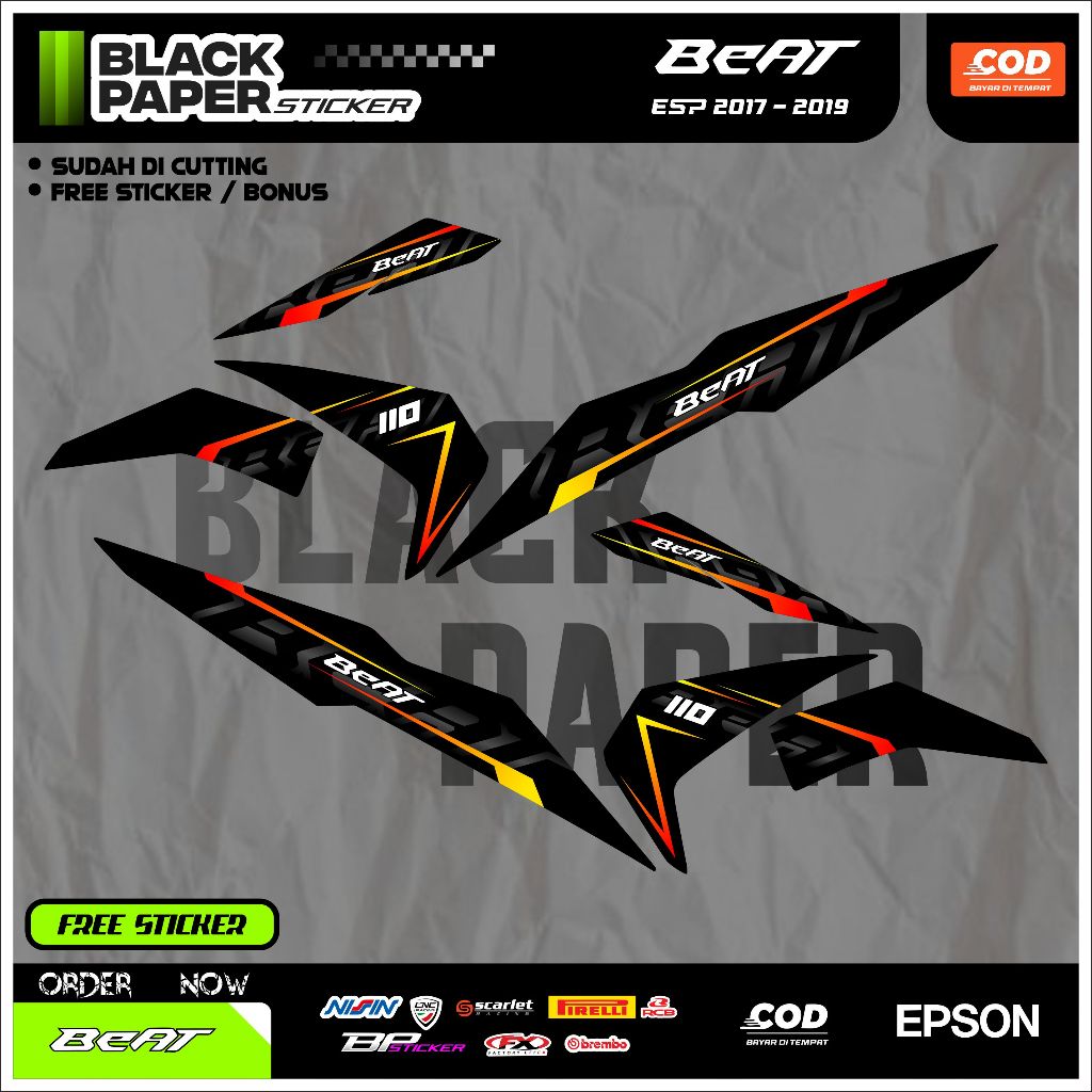 Striping Beat Fi New Esp 2016 2017 2018 2019 SIMPEL ( BT 212 )