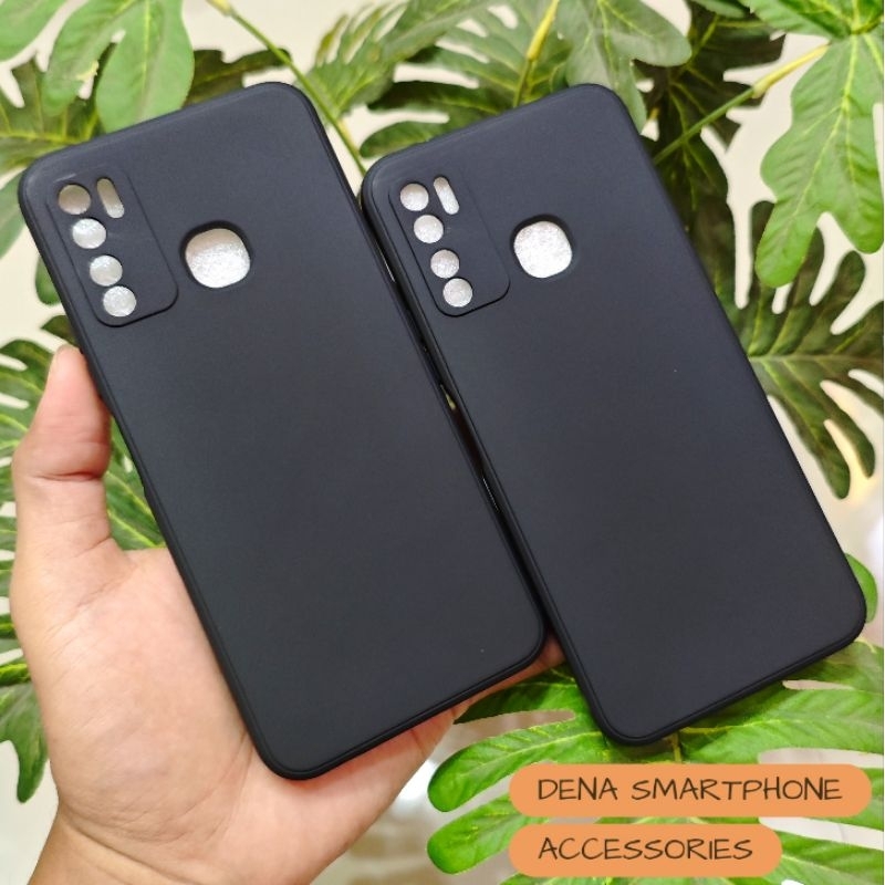 Soft Case Tecno Spark 5 Pro Hitam Polos