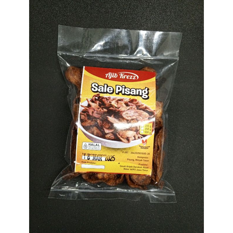 

KRIPIKPISANG/KRIPIK250G/KRIPIKBLITAR/KRIPIK AJIBKREZZ/PISANGMANISLEGIT