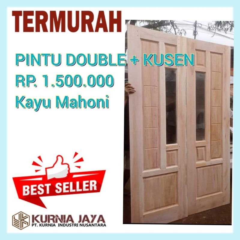 Pintu Kupu Tarung Dan Kusen