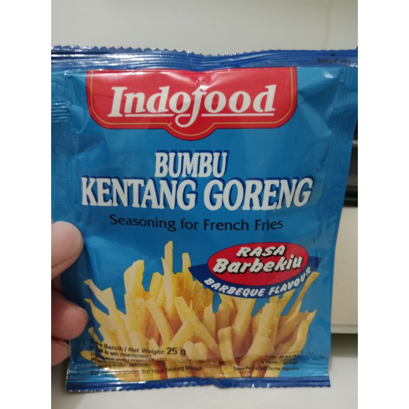 

Indofood Bumbu Kentang Goreng Rasa Barbekiu Kemasan 25 Gram