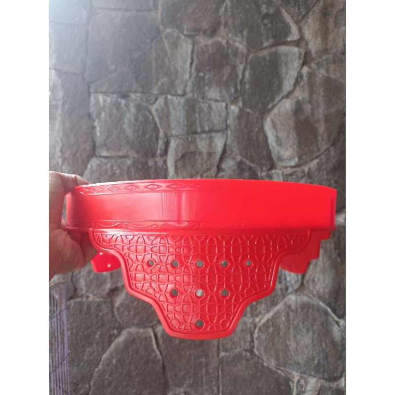 TEBOK PLASTIK PELASTIK AKSESORIES SANGKAR KANDANG BURUNG LOVEBIRD LOVEBIRD FRRE KLEM